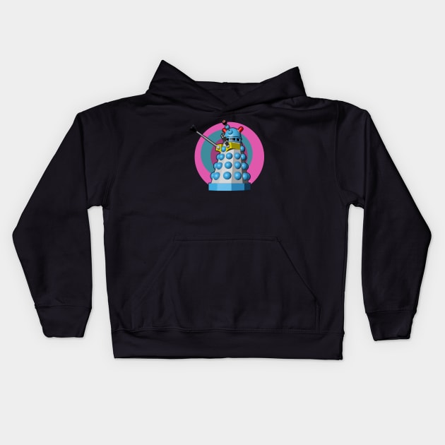 Robots After Ron Turner - Scientist Kids Hoodie by Out of Memory